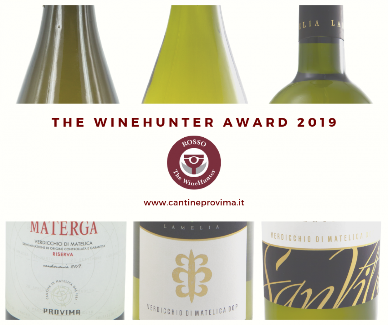 The WineHunter Award 2019: success for three Verdicchio di Matelica!